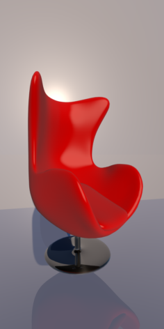 Swan chair 3D Model