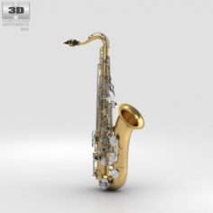 Saxophone Yamaha YTS-26 3D Model