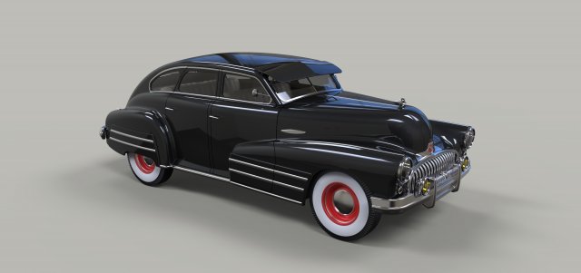 Buick Special Sedan 1947 3D Model