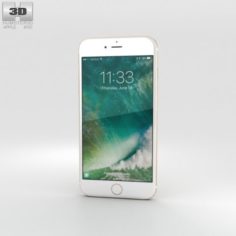 Apple iPhone 7 Plus Gold 3D Model