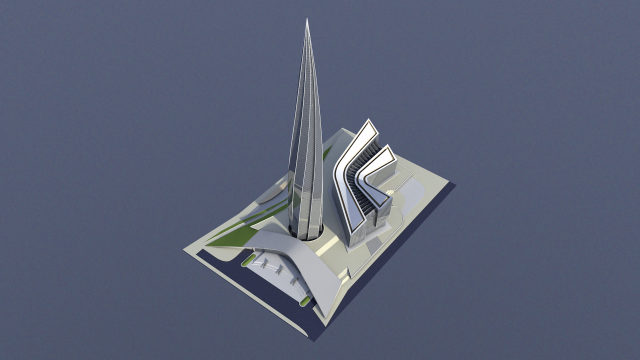 Lakhta Center 3D Model