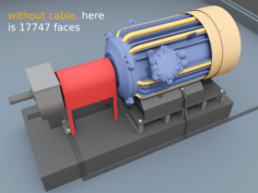 Powerfull pump Type-NKV 3D Model