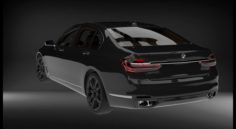 BMW 7 Series 2016 3D Model