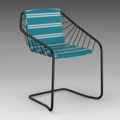 Cantilever Lounge Chair 3D Model