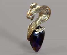 Pendant of the Snake 3D Model