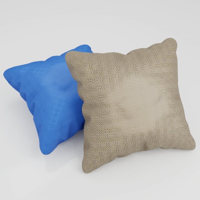 3D cushions 3D Model
