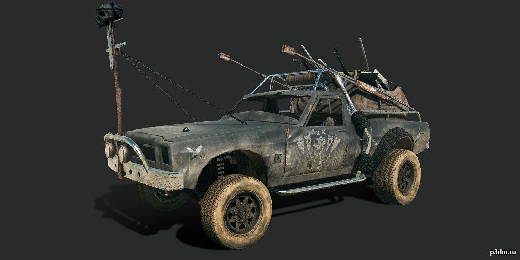 1978 Holden Kingswood Utility (Scrapulance) 3D Model