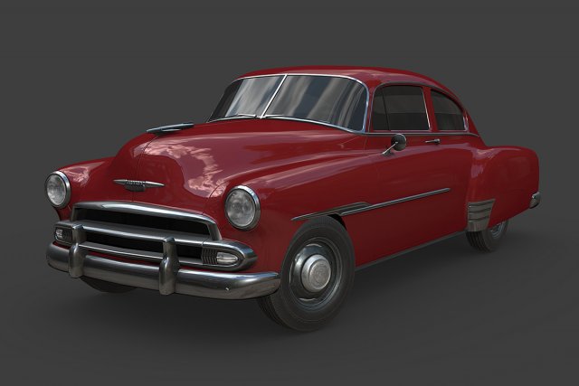Chevrolet Fleetline 1951 3D Model