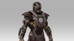 Iron Man Mark 24 3D Model