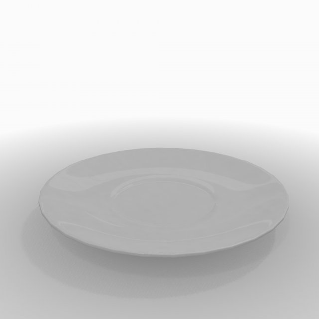 Plate 3D Model