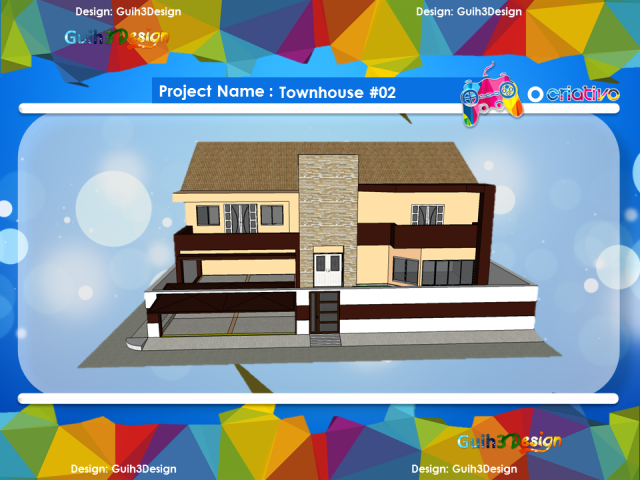 Townhouse 02 3D Model