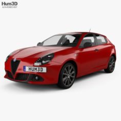 Alfa Romeo Giulietta 2016 3D Model