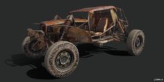 Ford Model A (Chums Buggy) 3D Model