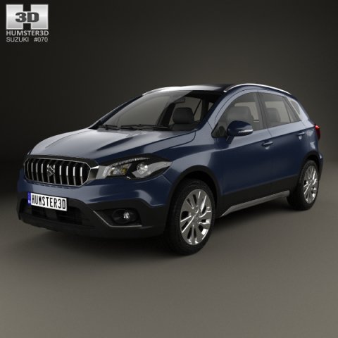 Suzuki SX4 S-Cross 2016 3D Model