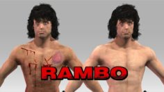 Rambo 2 Pack 3D Model