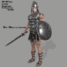 Gladiator armor 3D Model