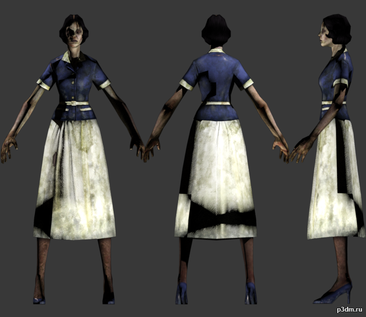 Female (Minerva’s Den) 3D Model