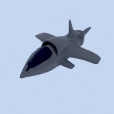 Jet airplane 3D Model
