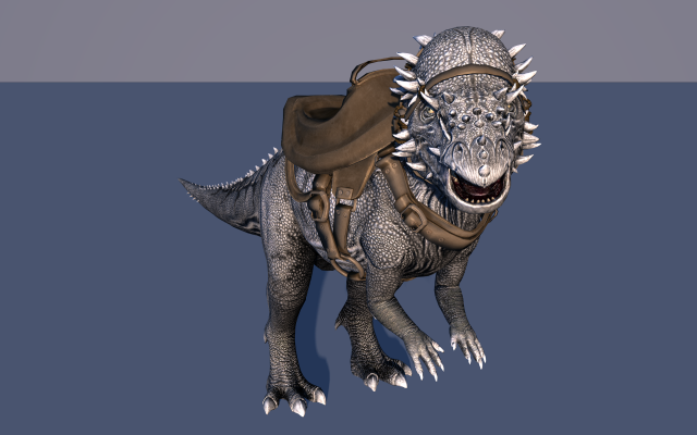 Pachysaurus 3D Model