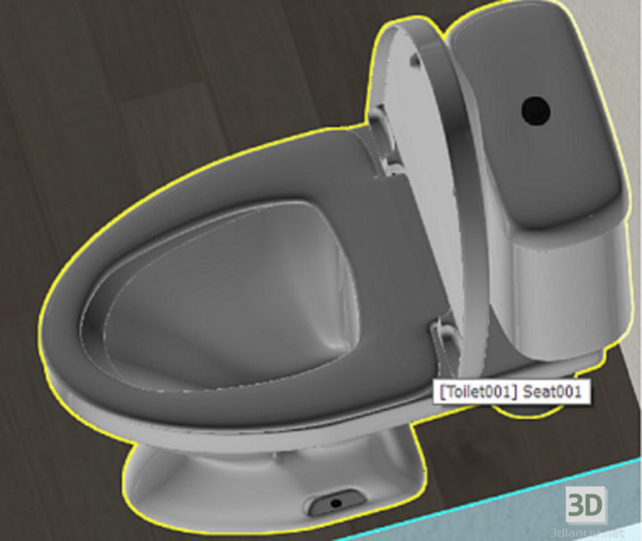 3D-Model 
Toilet