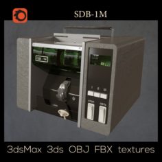 Banknotes counter SDB-1M Free 3D Model