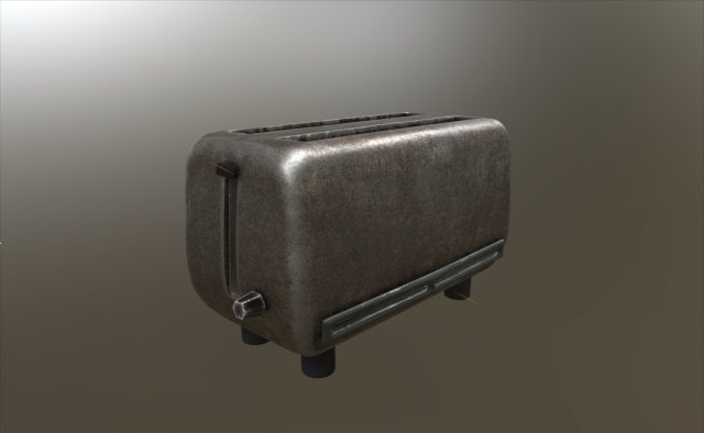 Toaster 3D Model