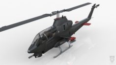 Scorp Helicopter 3D Model