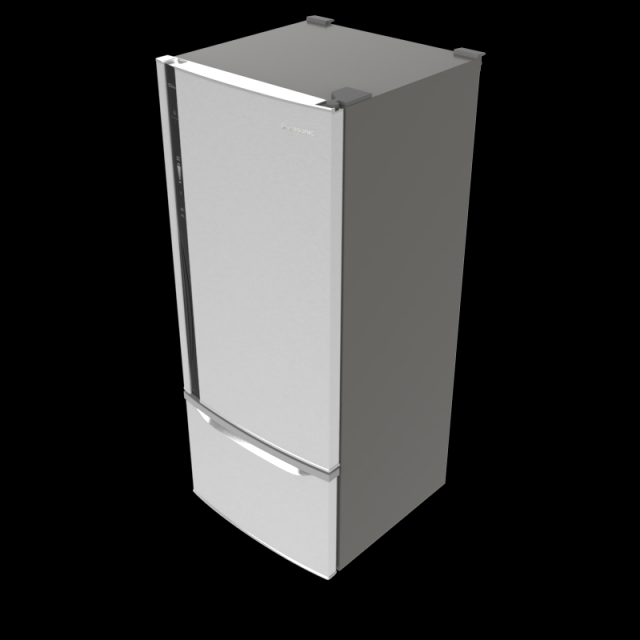 Panasonic Refrigerator 602511L NRB602X 3D Model