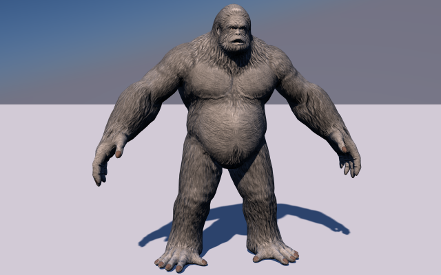 Bigfoot 3D Model