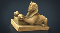 The Alabaster Sphinx 3D Model
