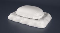 Soap-pillow and Pedestal 3D Model