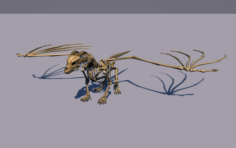 Bone Dragon 3D Model