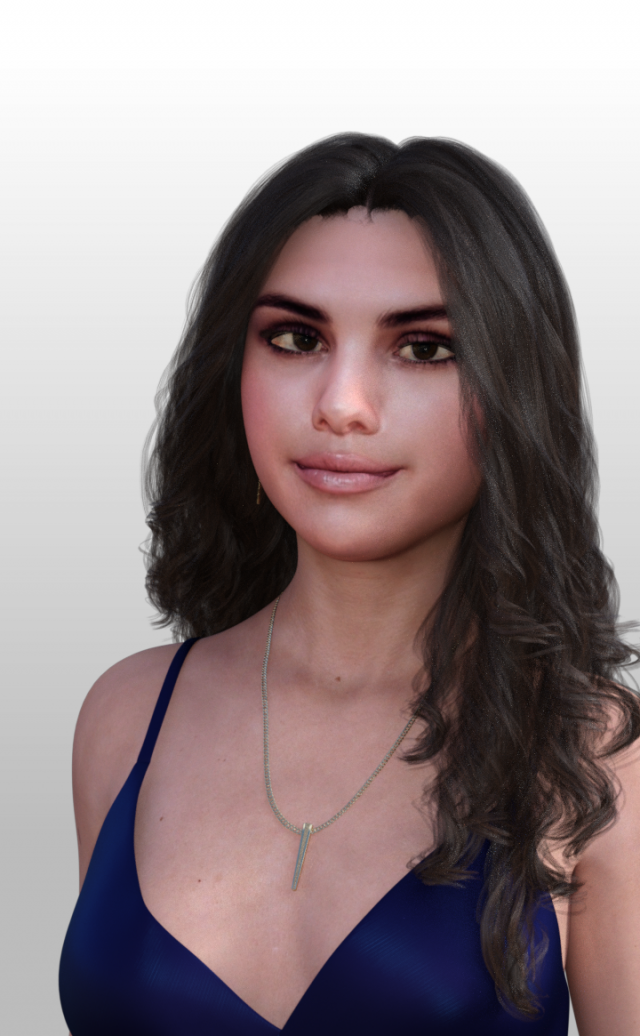 Selena Gomez 3D Model