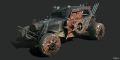 Citroen 7 (Heavy Armored Spotta) 3D Model