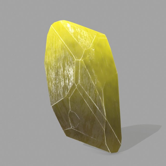 Crystal 3 3D Model