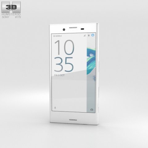 Sony Xperia X Compact White 3D Model