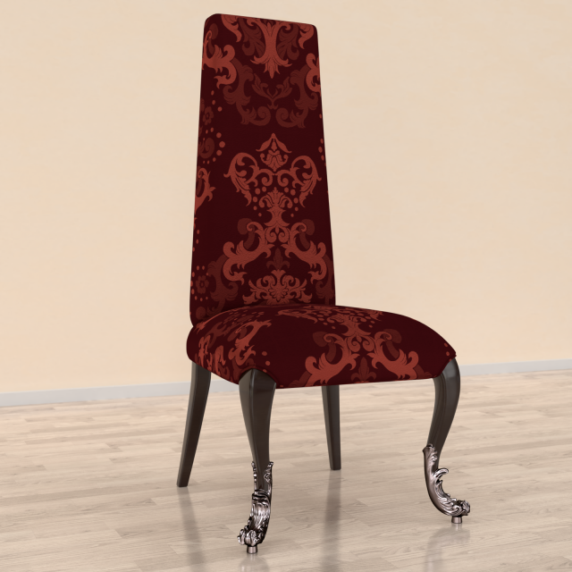 Simple old chair 3D Model