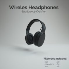 Skullcandy Crusher Wireless Headphone 3D Model