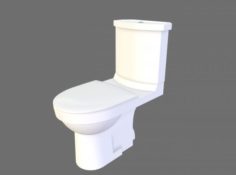 Toilet Model 3D Model
