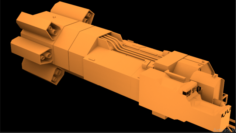 Space-ship-007 3D Model