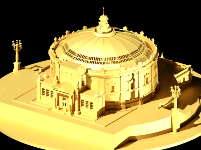 Panorama Of The Defense Of Sevastopol F A Rubo 3D Model