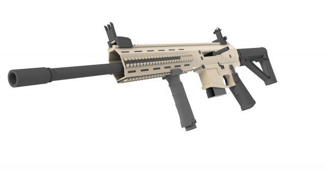 Warwick Firearms WFA1 3D Model