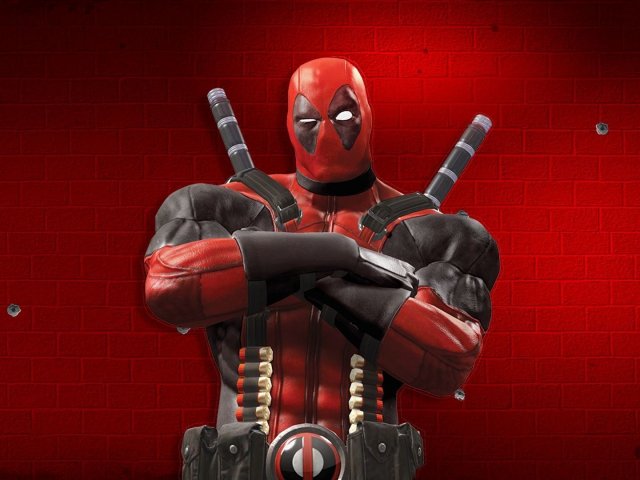 Deadpool RIGGING 3D Model