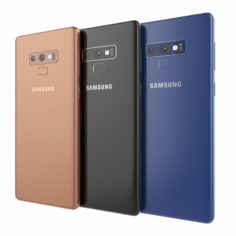 Samsung galaxy note 9 3D Model