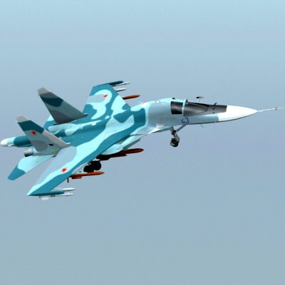 Su-34 3D Model