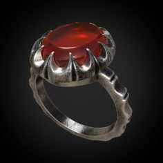 Ancient ring of middle east mola ring 3D Model