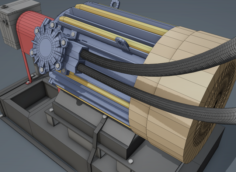 Powerfull Russian Pump Type – NKV 3D Model
