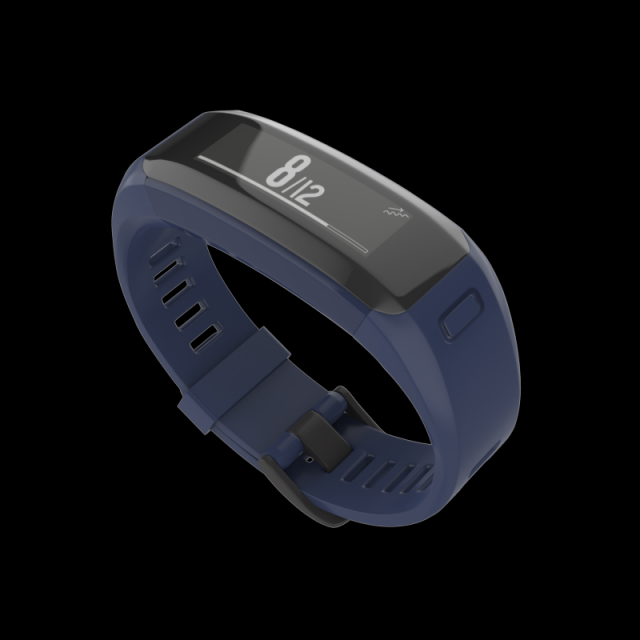 Garmin Vivo Smart HR Fitness Wristband Blue 3D Model