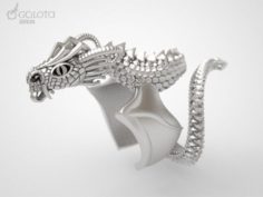 Flying Dragon Ring 3D Model