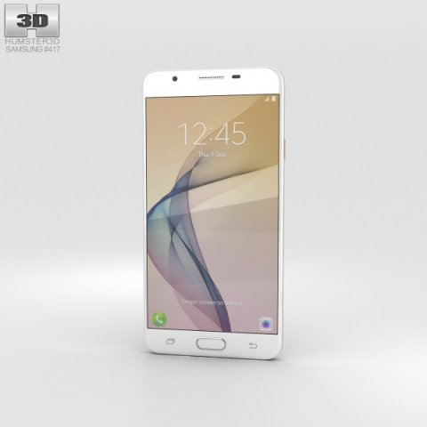 Samsung Galaxy J7 Prime Gold 3D Model